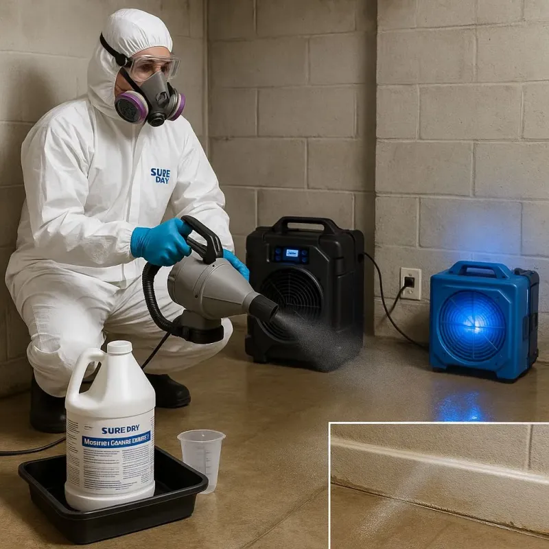 Sanitization and Odor Removal process in Geary, OK