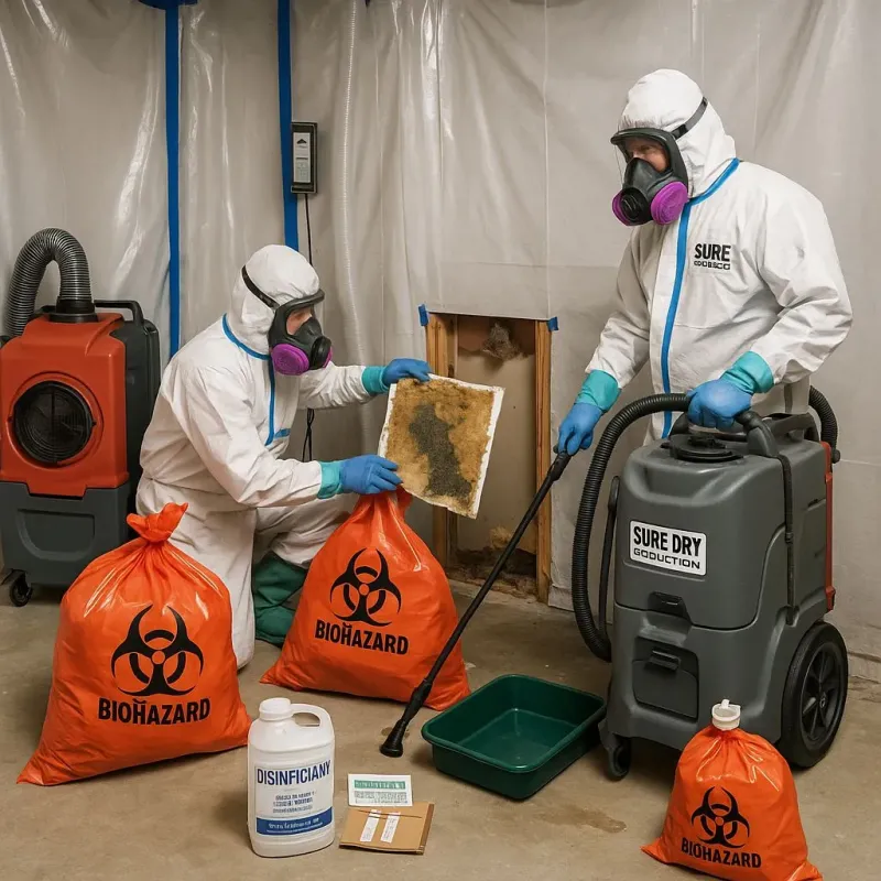 Contaminated Water Handling Protocols process in Geary, OK